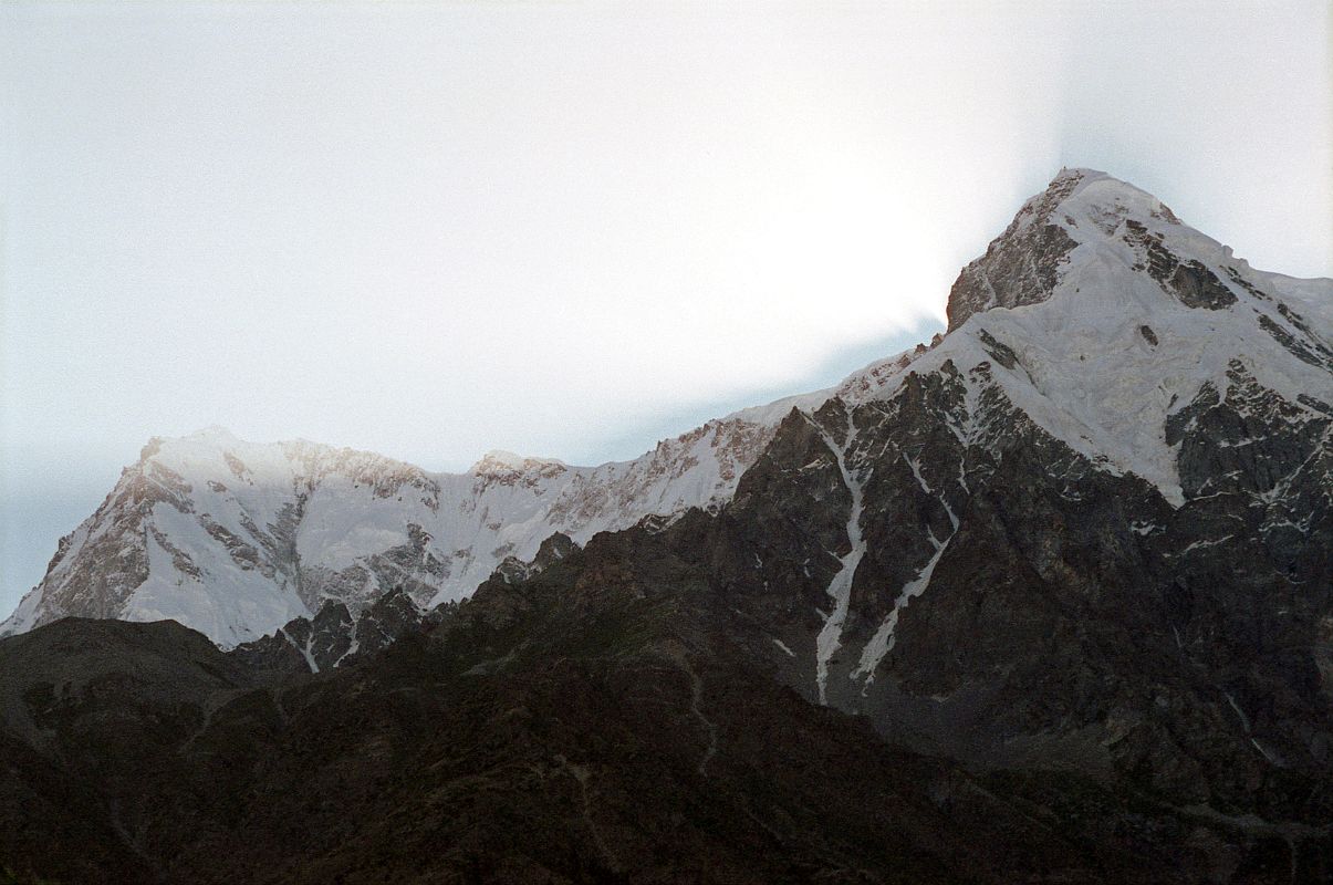 05 Nanga Parbat Rupal And East Faces, Rakhiot Peak From Tarashing At Sunset Nanga Parbat Rupal and East Faces and Rakhiot Peak from Tarashing at sunset.